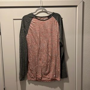 Depart West - red and grey XL Long sleeve T - never worn!